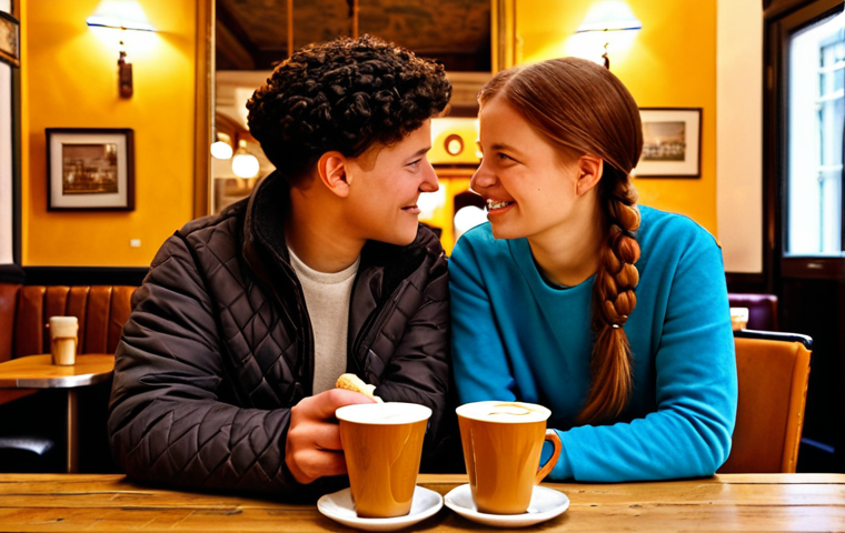 **Prompt:** A cozy "gezellig" scene in a traditional Dutch "brown cafe," fully clothed patrons enjoying coffee and "stroopwafels," soft lighting, warm atmosphere, safe for work, appropriate content, professional, modest, perfect anatomy, natural proportions, well-formed hands.