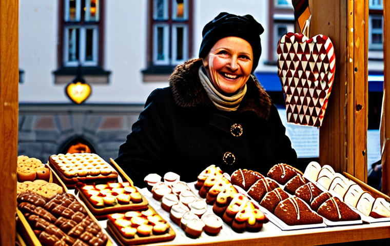 독일 크리스마스 마켓 - Cologne Christmas Market Scene**

"A bustling Christmas market scene in Cologne, Germany, with the C...